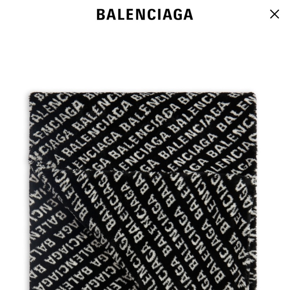BALENCIAGA BLANKET, PERFECT CONDITION